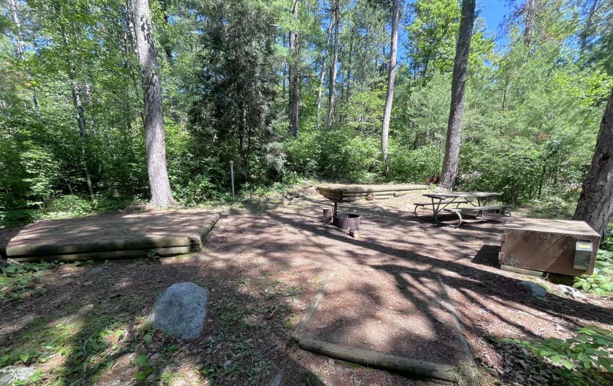 S11-A View of campsite core area