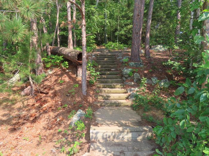 S11-B Stairs from south dock to campground