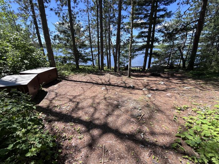 S12-C View of Mukooda Lake Trout Campsite