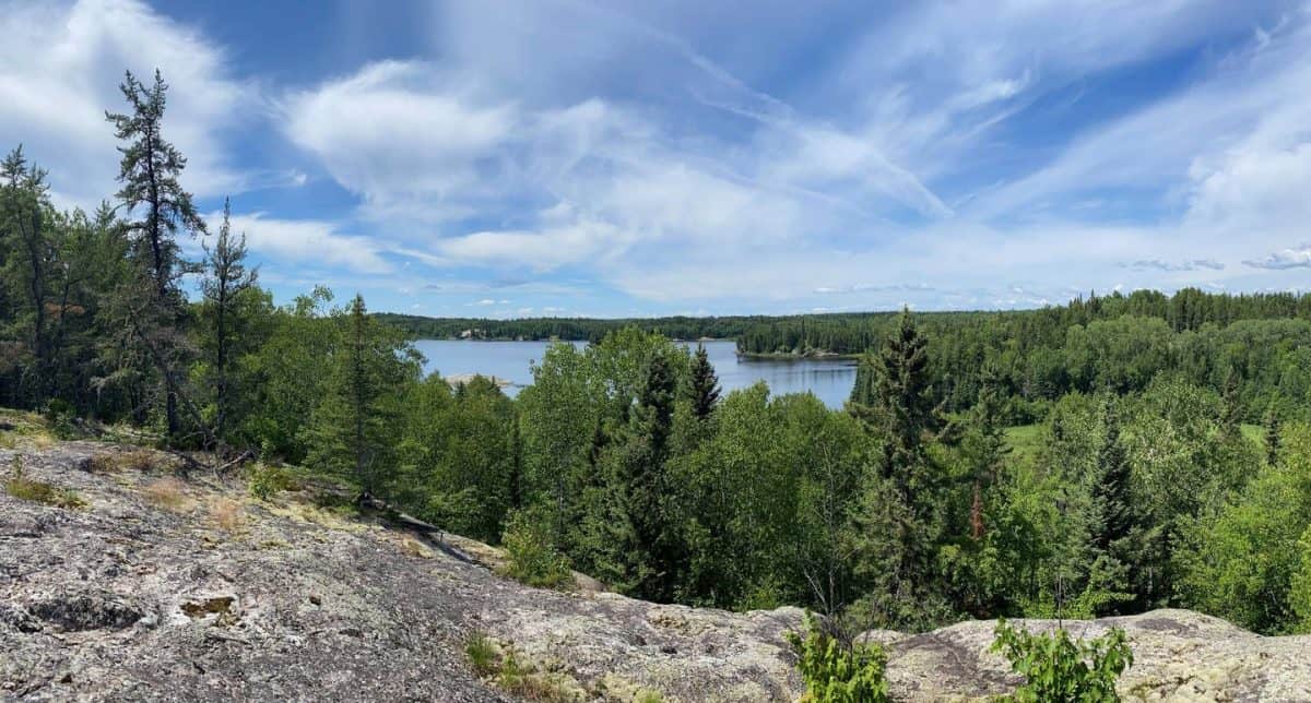 B13 Panoramic view from Peary Lake overlook