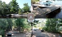 Depth Finder Island Campsite Photos